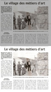 Article : Le village des métiers d'art